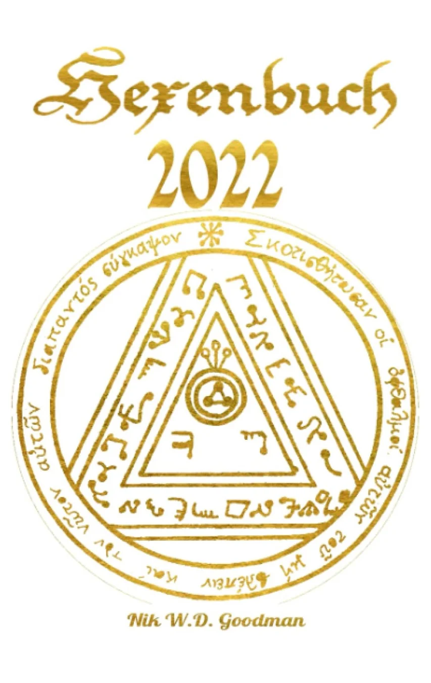 Hexenbuch 2022 Goldene Edition mit viel Hexenwissen und kraftvollen Ritualen
