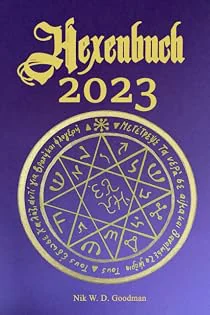 Hexenbuch 2023 Diamant Edition mit viel Hexenwissen, kraftvollen Ritualen und großem Wicca Wochenkalender inklusive Mondphasen für jeden Tag